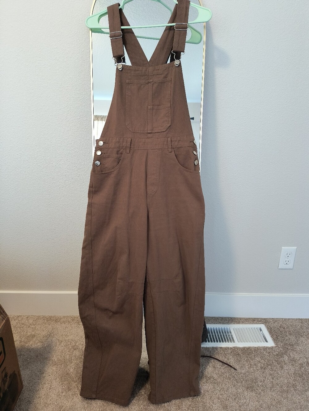 Barrel Leg Overalls